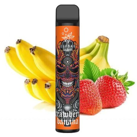 ELF BAR 1500 Lux - Strawberry Banana 5% Sigaretta elettrica usa e getta