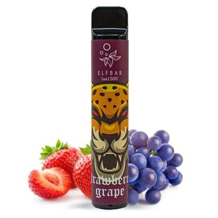 ELF BAR 1500 Lux - Strawberry Grape 5% Sigaretta elettrica usa e getta