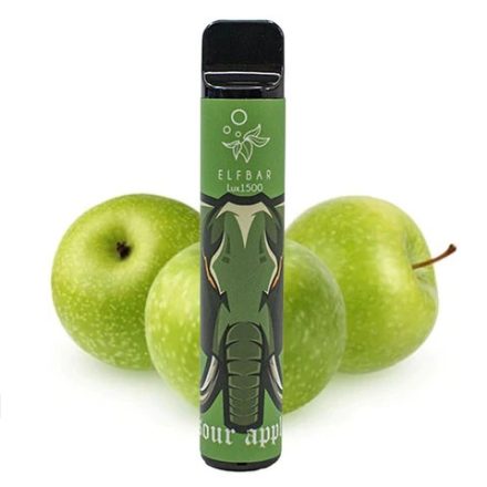 ELF BAR 1500 Lux - Sour Apple 2% Sigaretta elettrica usa e getta