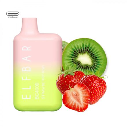ELF BAR BC4000 - Strawberry Kiwi 5% Sigaretta elettrica usa e getta - Ricaricabile