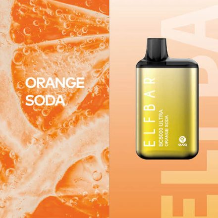 ELF BAR BC5000 Ultra - Orange Soda 5% Sigaretta elettrica usa e getta - Ricaricabile