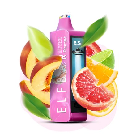 ELF BAR Planet 25000 - White Peach Baja Splash 5%