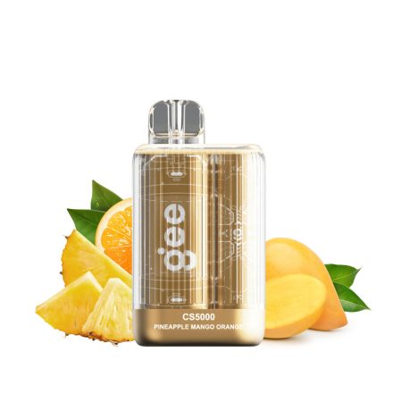 GEE CS5000 - Pineapple Mango Orange 2% Sigaretta elettrica usa e getta