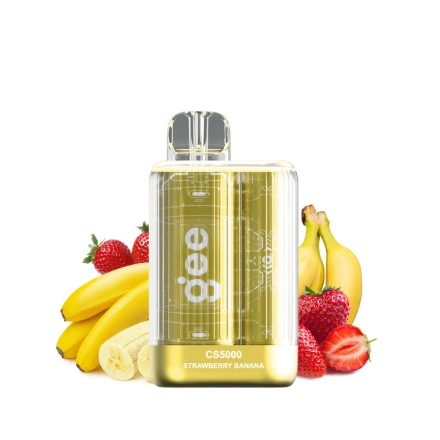 GEE CS5000 - Strawberry Banana 2% Sigaretta elettrica usa e getta