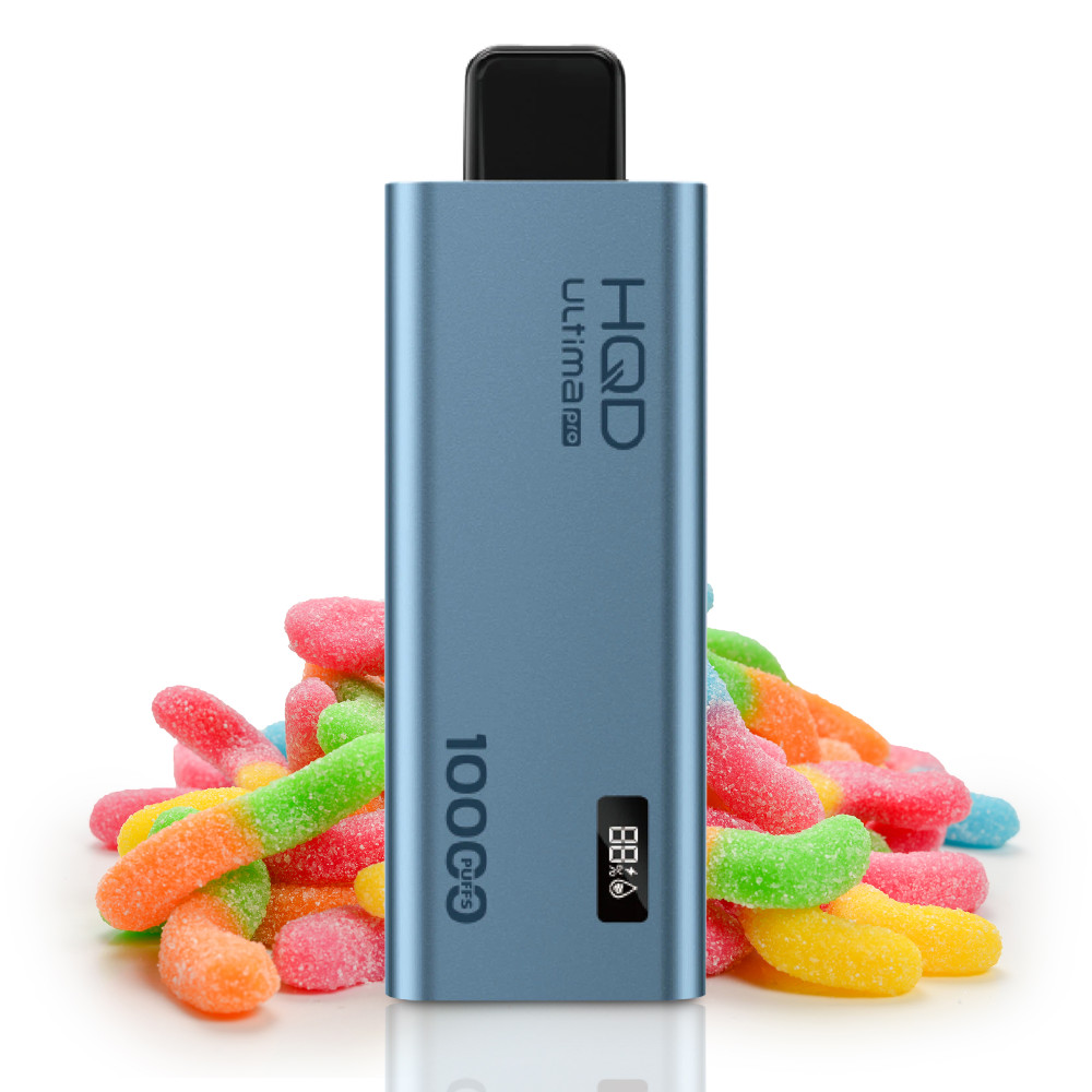 Hqd Ultima Pro Sour Gummy Worms Nicotine Disposable Pod Vape